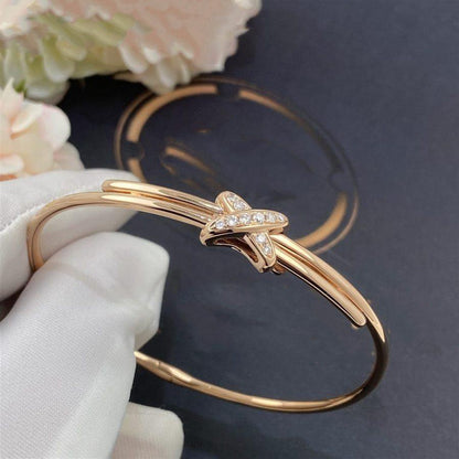 [Clover Jewelry]JEUX DE BRACELET PINK GOLD DIAMONDS