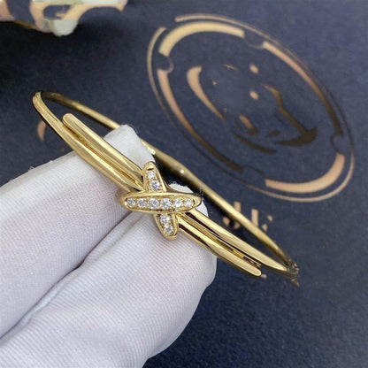 [Clover Jewelry]JEUX DE BRACELET GOLD DIAMONDS