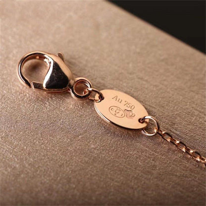 [Clover Jewelry]Hollow Design Four-Leaf Clover Flower Shape Ring