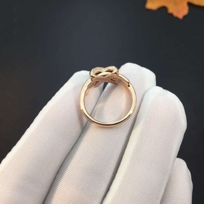 [Clover Jewelry]JEUX DE PINK GOLD DIAMOND RING