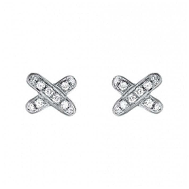 [Clover Jewelry]JEUX DE DIAMOND EARRINGS