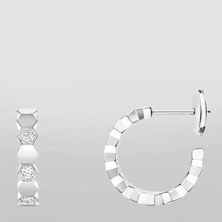 [Clover Jewelry]Hollow Design Four-Leaf Clover Flower Shape Ring