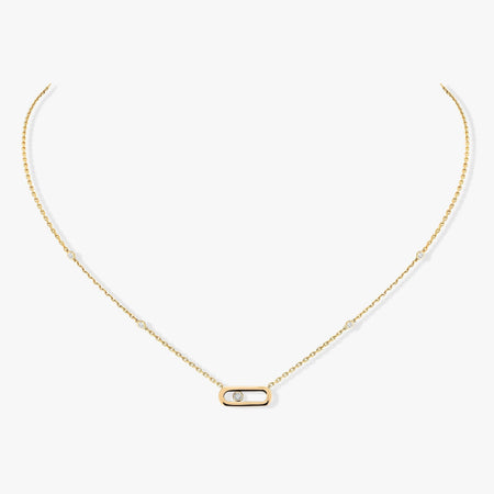 [Clover Jewelry]MOVE UNO DIAMOND NECKLACE