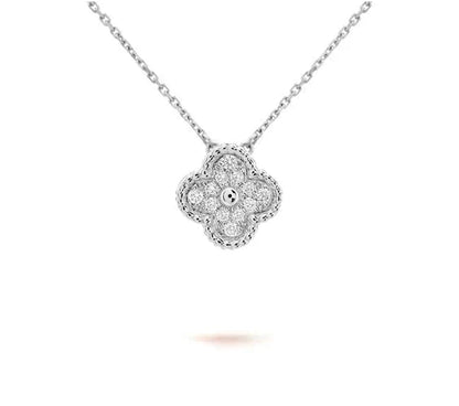 [Clover Jewelry] CLOVER 15MM NECKLACE SILVER COLLECTION