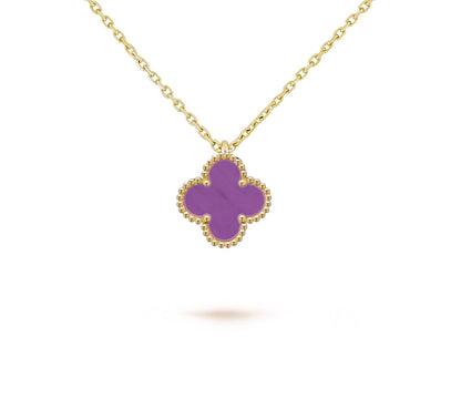 [Clover Jewelry]CLOVER MINI 9.5MM CARNELIANS NECKLACE COLLECTION