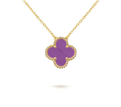 [Clover Jewelry] CLOVER 15MM SINGLE FLOWER NECKLACE COLLECTION