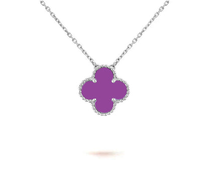 [Clover Jewelry] CLOVER 15MM NECKLACE SILVER COLLECTION