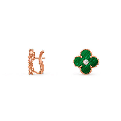 [Clover Jewelry] CLOVER 15MM MOP DIAMOND EARRINGS COLLECTION