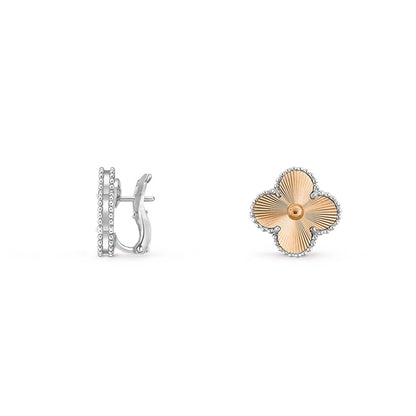 [Clover Jewelry]CLOVER SILVER 15MM MOP EARRINGS COLLECTION