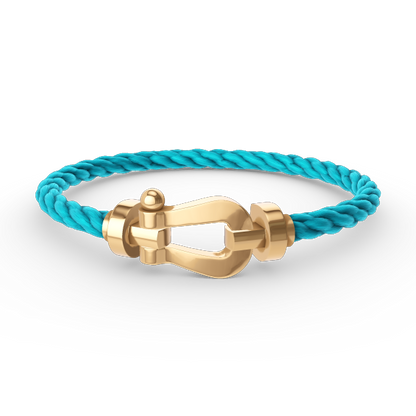 [Clover Jewelry]FORCE LARGE HORSESHOE NO DIAMOND BRACELET GOLD