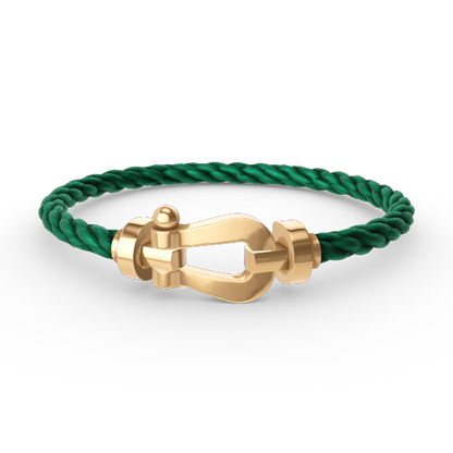 [Clover Jewelry]FORCE LARGE HORSESHOE NO DIAMOND BRACELET GOLD