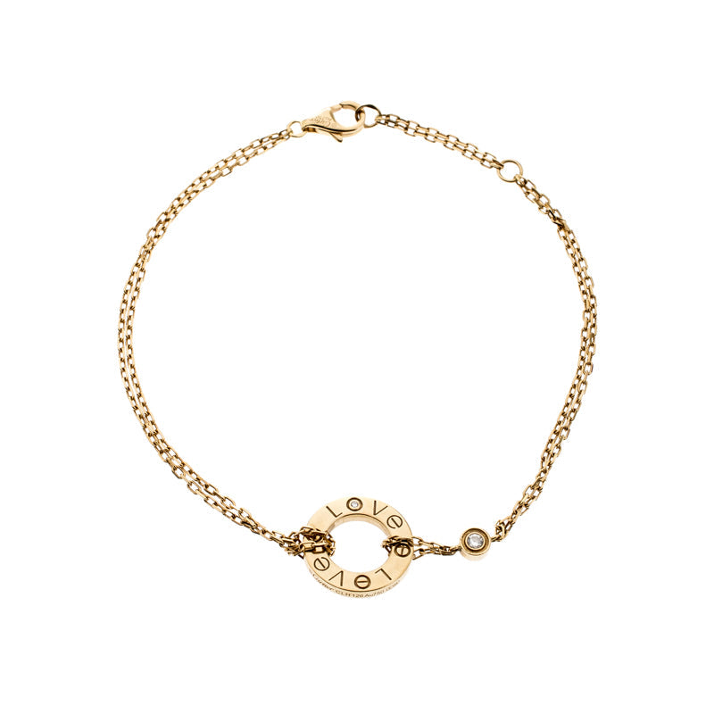 [Clover Jewelry]LOVE BRACELET 2 DIAMOND