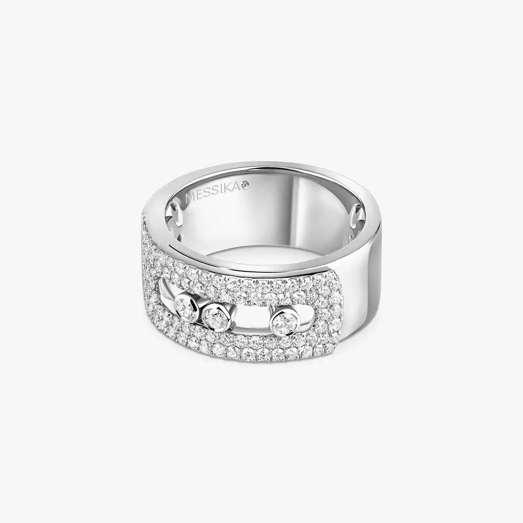 [Clover Jewelry] Move Noa Diamond Pave_ Ring