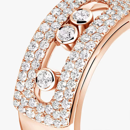 [Clover Jewelry] Move Noa Diamond Pave_ Ring