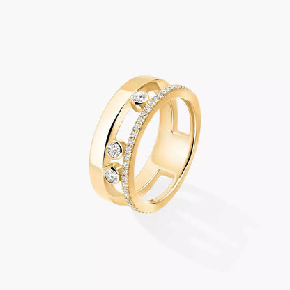 [Clover Jewelry]Move Romane Diamond Ring