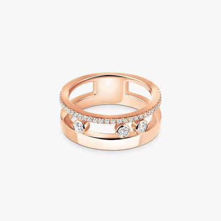 [Clover Jewelry]Move Romane Diamond Ring