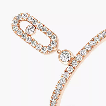 [Clover Jewelry]Move Uno Diamond Ring