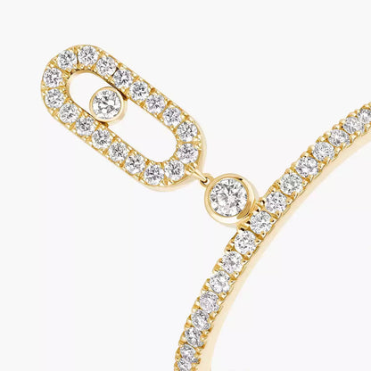 [Clover Jewelry]Move Uno Diamond Ring