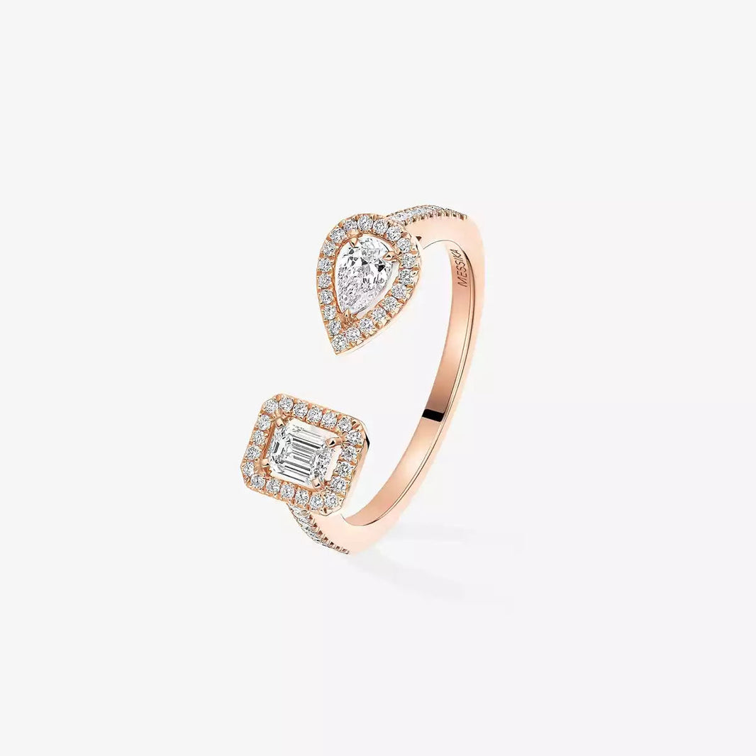 [Clover Jewelry]My Twin Toi Gold Diamond Ring
