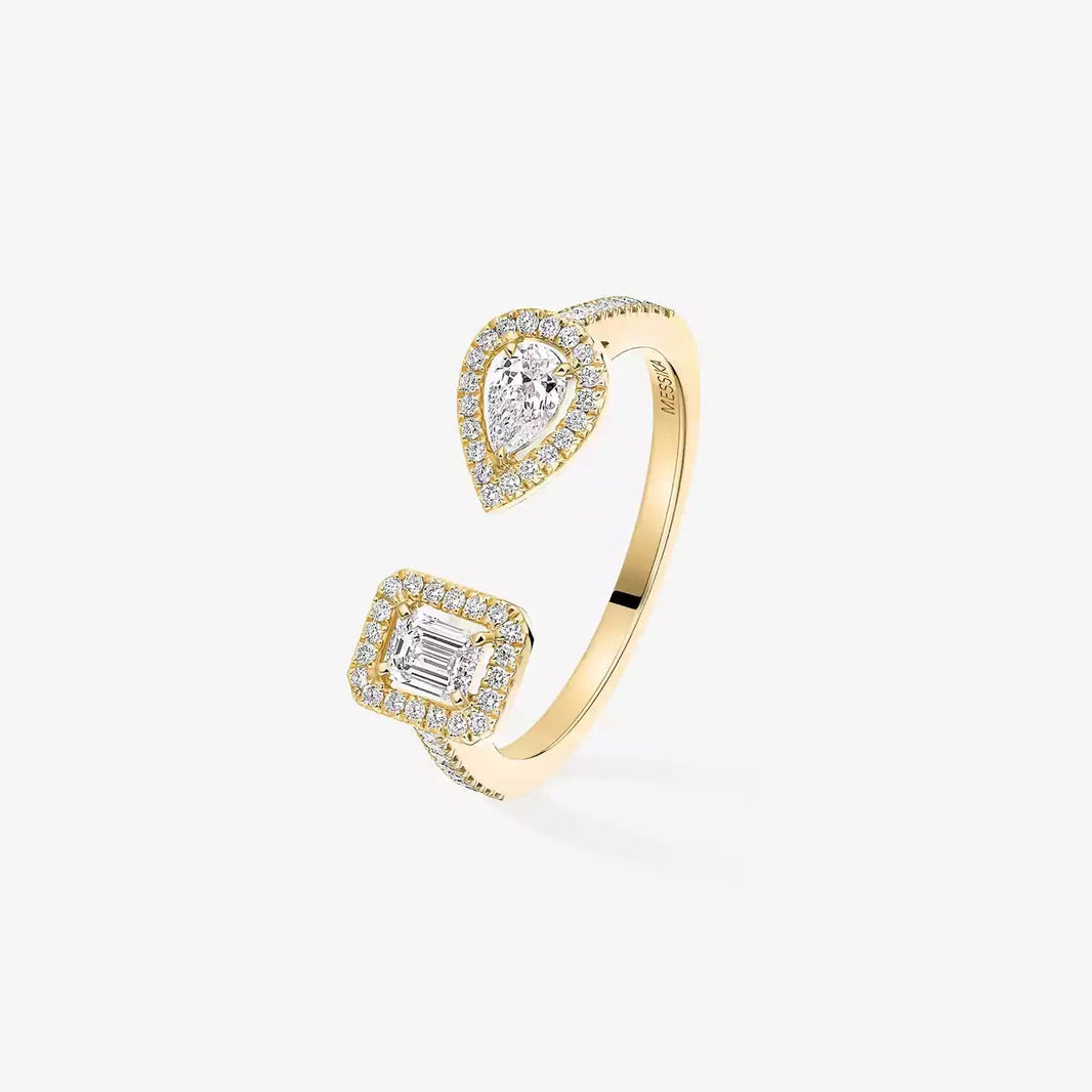 [Clover Jewelry]My Twin Toi Gold Diamond Ring