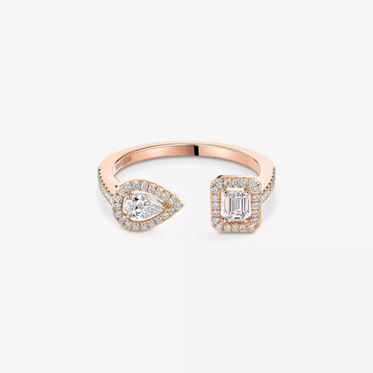 [Clover Jewelry]My Twin Toi Gold Diamond Ring