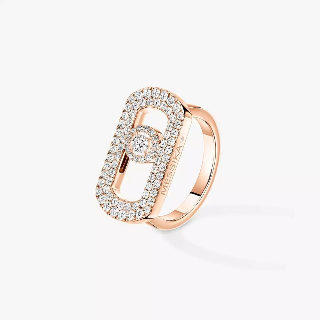 [Clover Jewelry]So Move Pave_-Set Diamond Ring