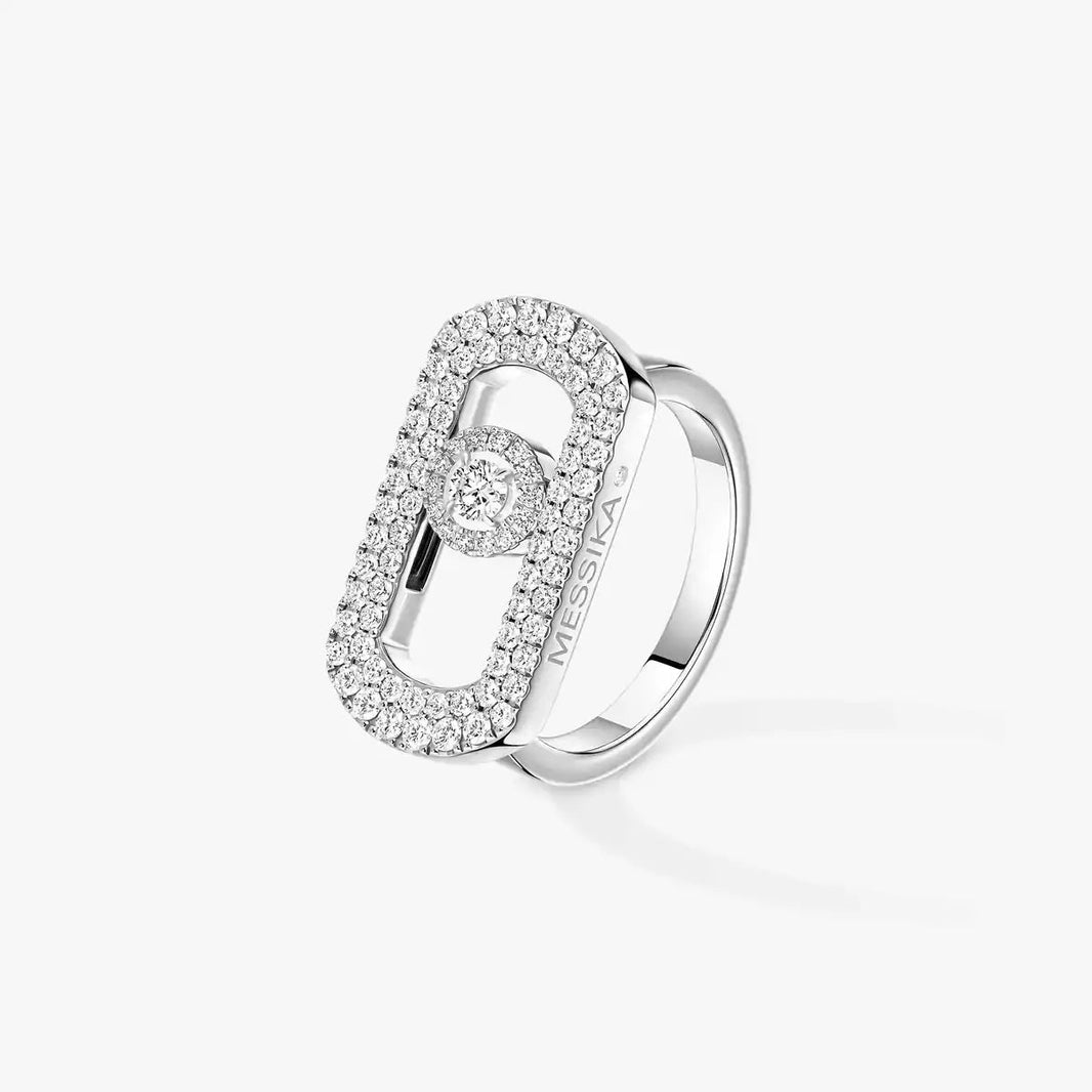 [Clover Jewelry]So Move Pave_-Set Diamond Ring