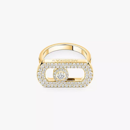 [Clover Jewelry]So Move Pave_-Set Diamond Ring