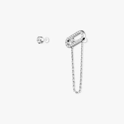 [Clover Jewelry]Move Uno Diamond Earrings