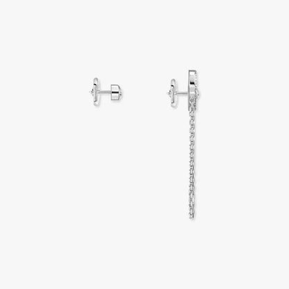 [Clover Jewelry]Move Uno Diamond Earrings