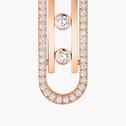 [Clover Jewelry]Diamond Pendant Earrings Move 10Th