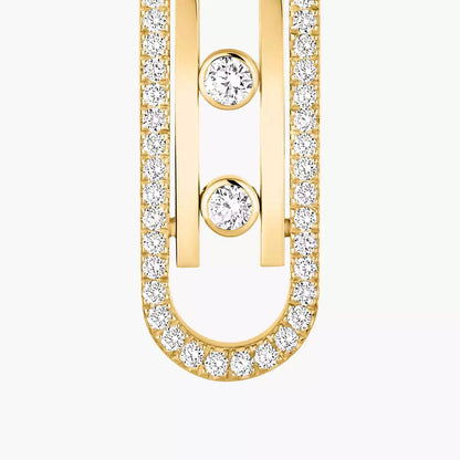 [Clover Jewelry]Diamond Pendant Earrings Move 10Th