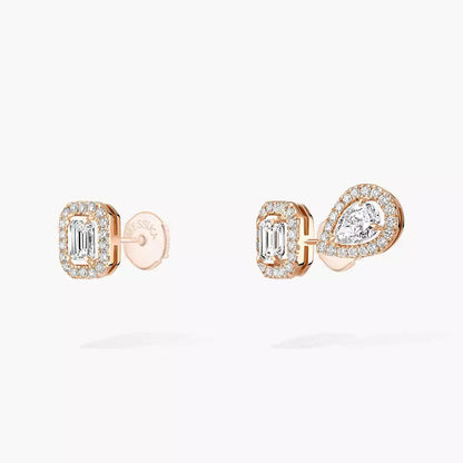 [Clover Jewelry]Diamond Earrings 0,10ct My Twin 1+2