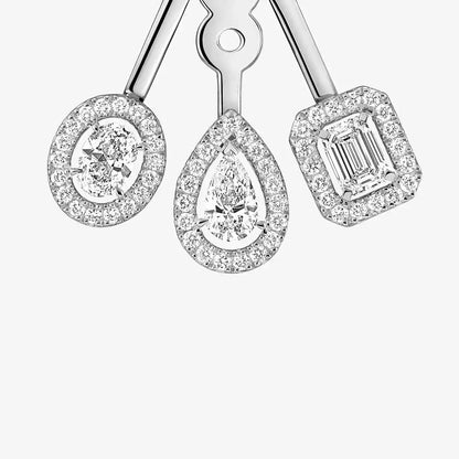 [Clover Jewelry] My Twin Trio  Diamond Earrings