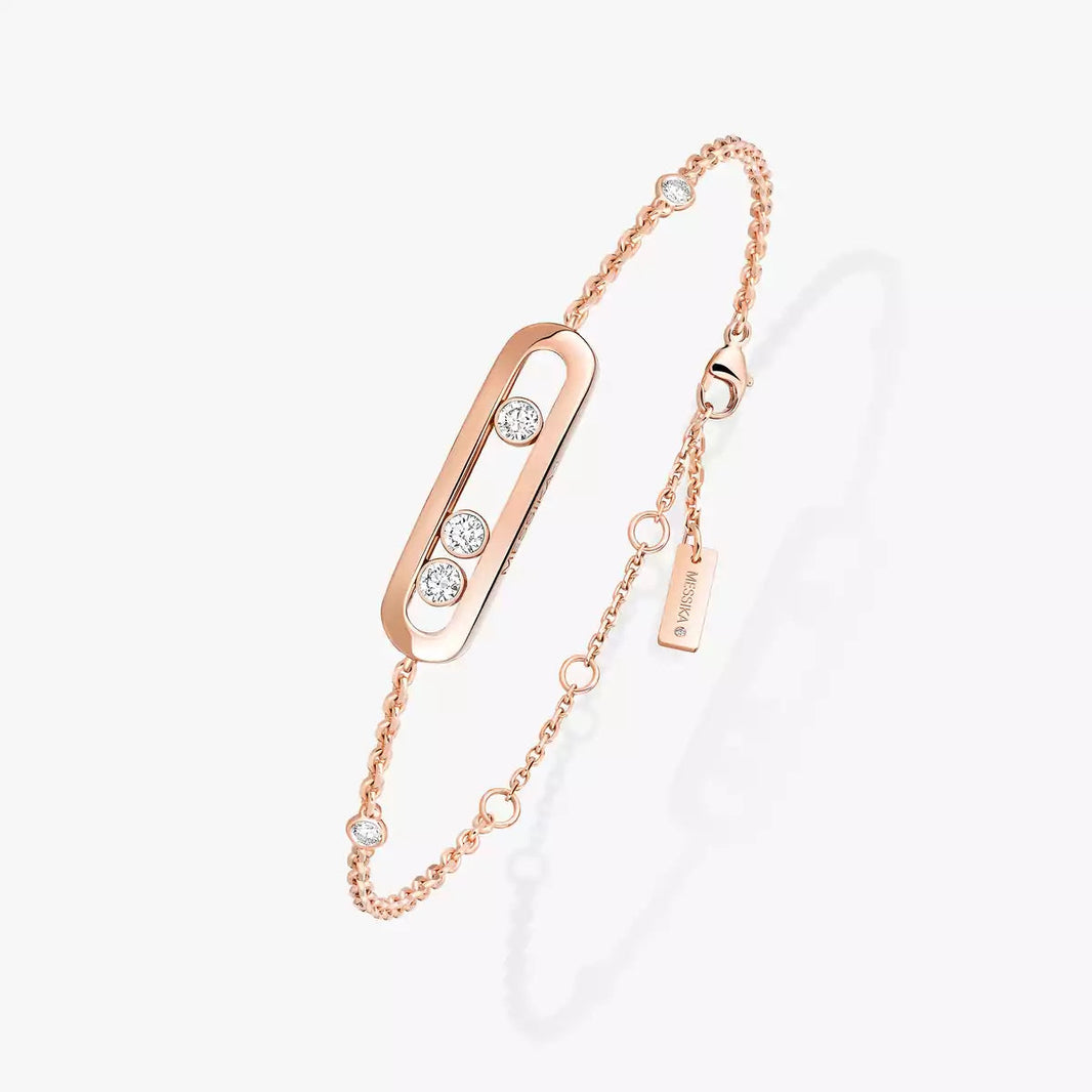 [Clover Jewelry]Baby Move Diamond Bracelet