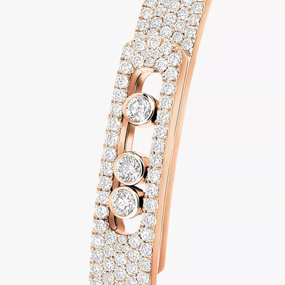 [Clover Jewelry]Move Noa Full Pavé Diamond Bangle Bracelet