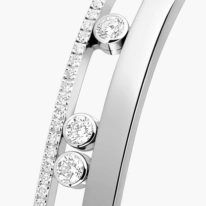 [Clover Jewelry]Move Romane Diamond Bangle Bracelet