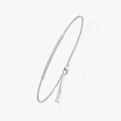 [Clover Jewelry]Diamond Thin Bangle 0.15ct My Twin Toi & Moi