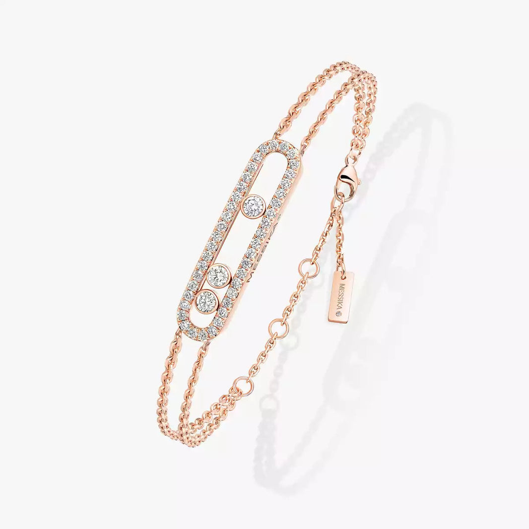[Clover Jewelry] Move Classique pavé bracelet