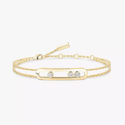 [Clover Jewelry]Lucky Eye Diamond Bracelet
