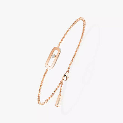 [Clover Jewelry]Move Uno Diamond Bracelet