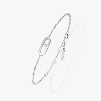 [Clover Jewelry]Move Uno Diamond Bracelet