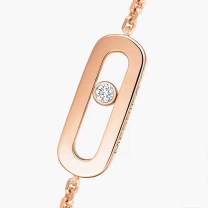 [Clover Jewelry]Move Uno Diamond Bracelet