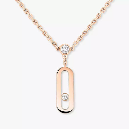 [Clover Jewelry] Move Uno Diamond Necklace