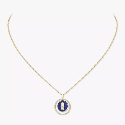 [Clover Jewelry]Lucky Move Diamond Necklace in Rose Gold and White Mother-of-Pearl