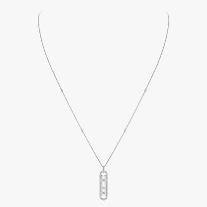 [Clover Jewelry]Diamond Necklace Move 10Th