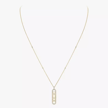 [Clover Jewelry]Diamond Necklace Move 10Th