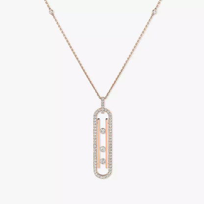 [Clover Jewelry]Diamond Necklace Move 10Th