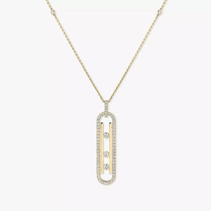 [Clover Jewelry]Diamond Necklace Move 10Th