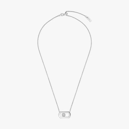 [Clover Jewelry]So Move Diamond Necklace in Gold